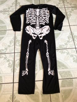 HALLOWEEN SKELETON COSTUME FOR GIRLS SIZE 8/10