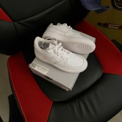 Triple White Air Force 1