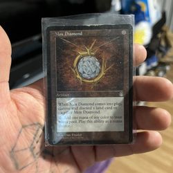 Mox Diamond Magic The Gathering Card 