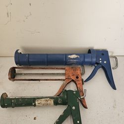 Assorted Caulking Guns 