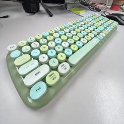 Wireless Bluetooth Keyboard, Universal Portable Multi Device Keyboard for Bluetooth 5.1, Windows, Android, iOS, PC, Laptop, Tablet