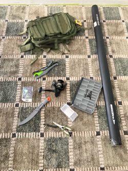 Fishing gear fishing tackle fishing rod fishing reel