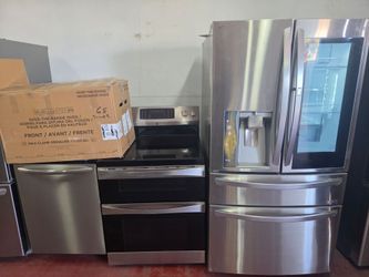 Stainless steel appliances delivery available