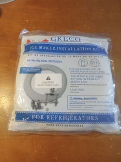 Greco Ice Maker Installation Kit