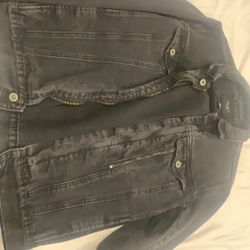 Black Jean Jacket