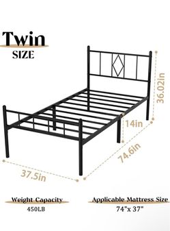 Twin bed frame