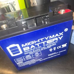 New 12v 22AH battery