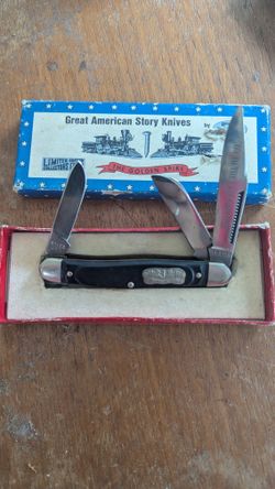 American Story Knife Vintage In Box