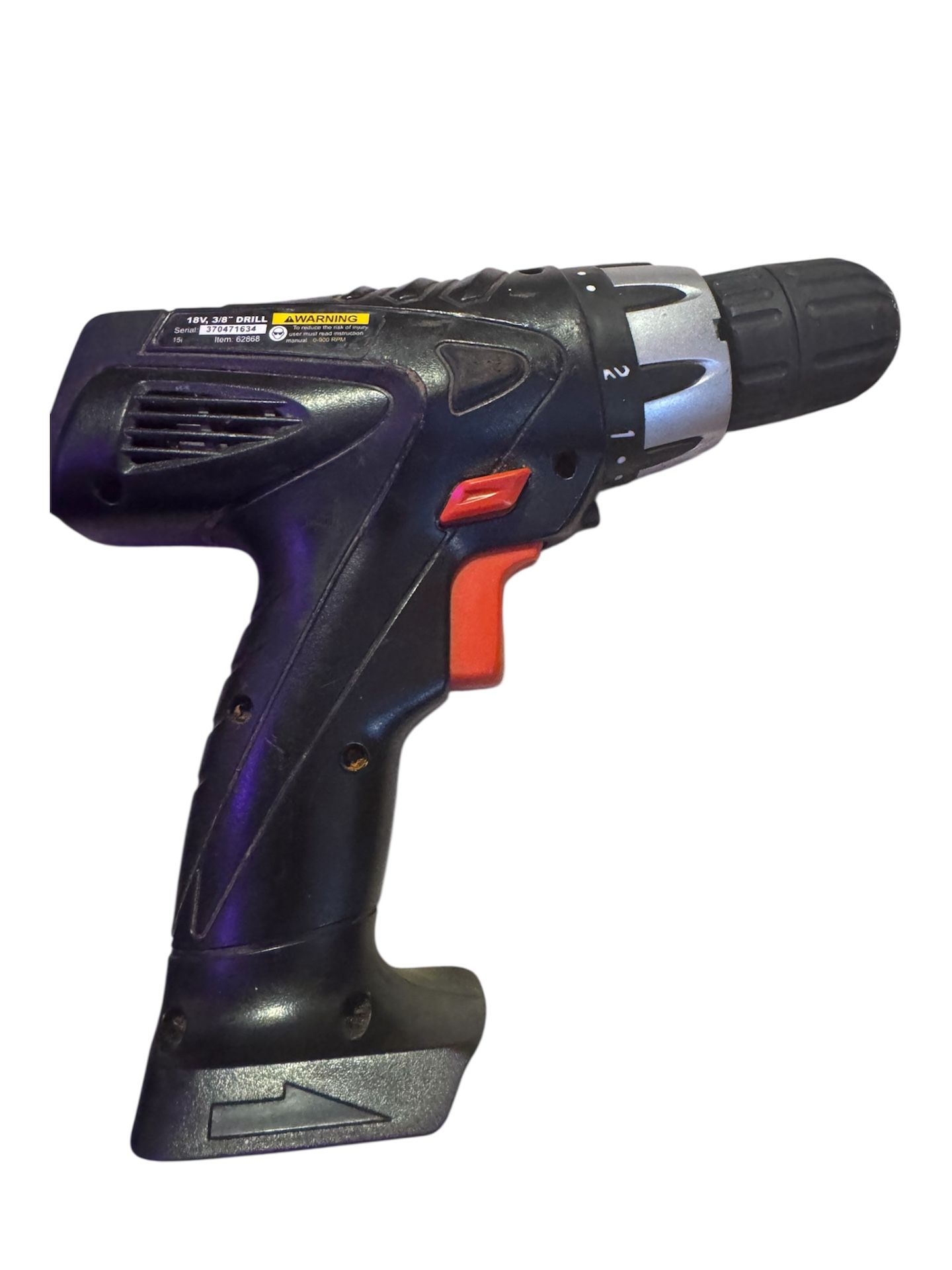 Drill Master 62873 Cordless Drill 18V 3/8" Tool Only