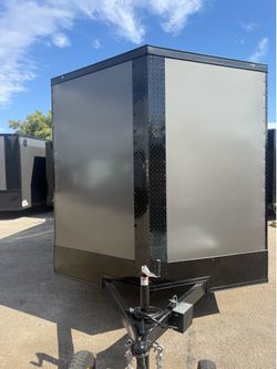 Trailer enclosed 7 x 14 polycore 0.80 financing available