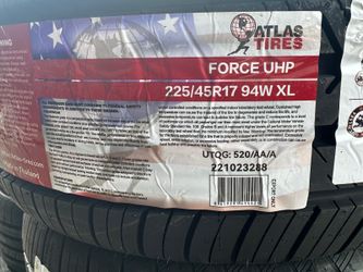 225/45R17 $120 Cada Una CAHS ONLY
