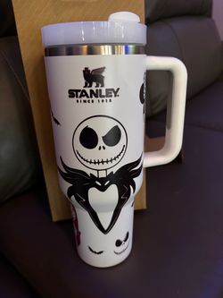 40 OZ JACK AND SALLY TUMBLER 25 DOLLARS PRICE IS FIRM