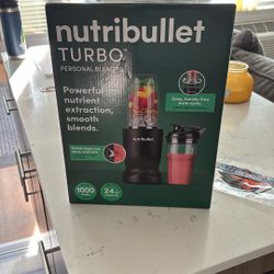 Nutribullet TURBO unopened box 