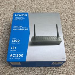 Linksys Max-Stream Dual-Band Mesh WiFi 5 Router