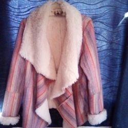 Roxy Fleece Lined boho Jacket