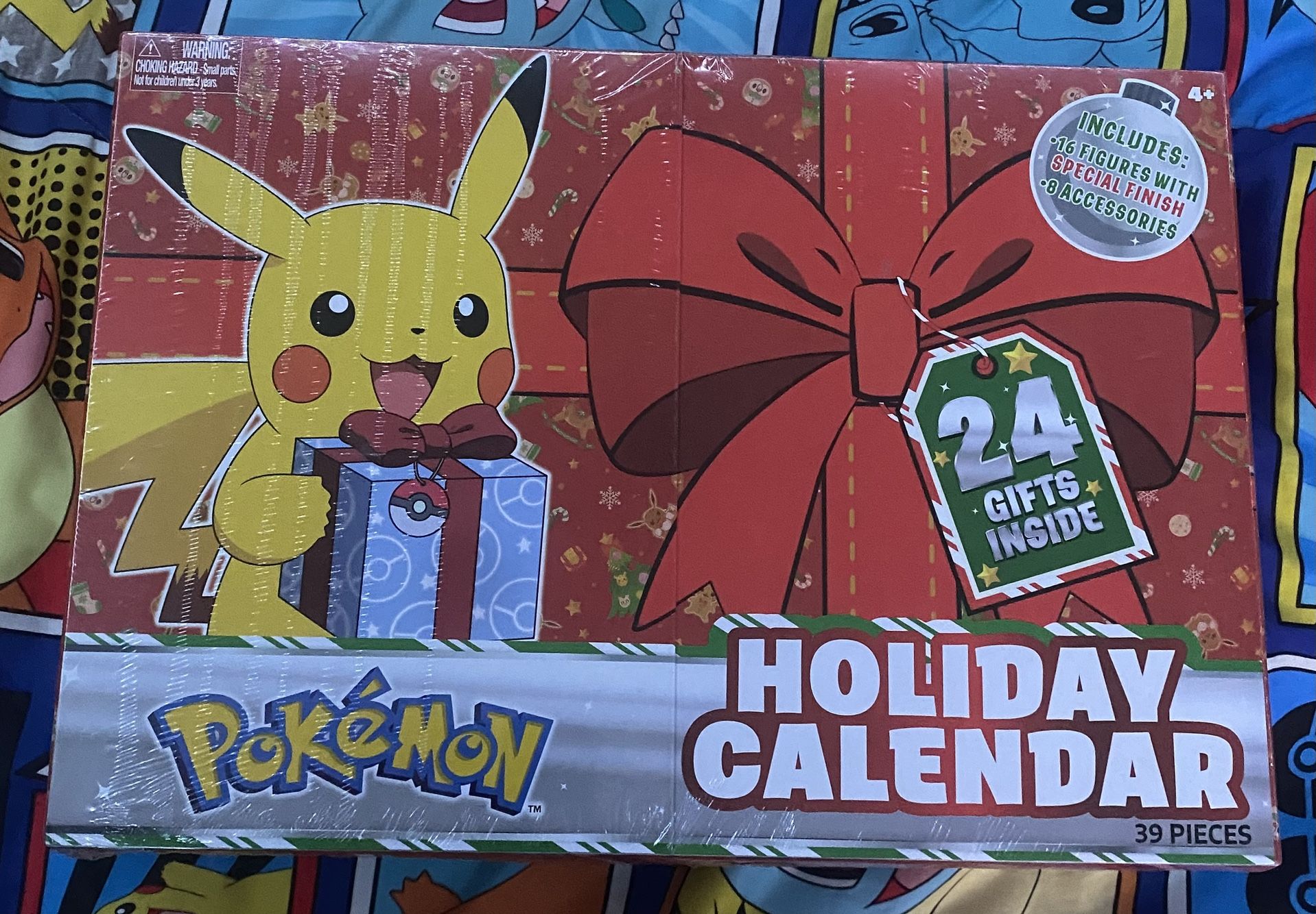 Pokémon PKW2351 Advent Calendar - Blue/Green BRAND NEW SEALED !