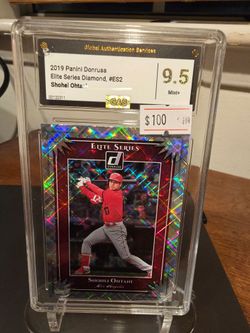 2019 Panini Donruss Elite Series Diamond Shohei Ohtani #ES2 GAS 9.5