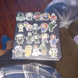 45 Scarry Movie Stickes
