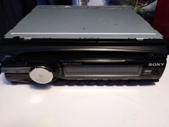 Sony car stereo MP3 WMA xpod