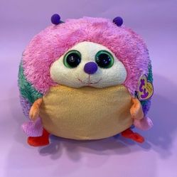 Ty Beanie Ballz 2011 Gumdrop the Colourful Bug NWT Great Condition 8” tall 