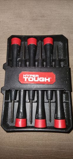 Hyper Tough 6pc Precision Screwdriver Set