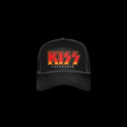 KISS Destroyer Black Trucker Hat NWT