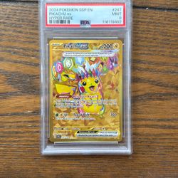 Pikachu Ex 247 PSA 9