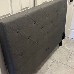 Full size bed headboard+bed frame