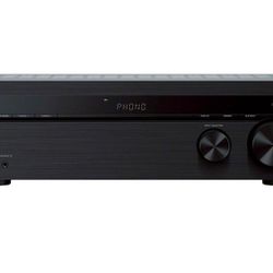 Sony - STRDH190- 2-Ch. Stereo Receiver with Bluetooth & Phono Input for Turntables - Black

