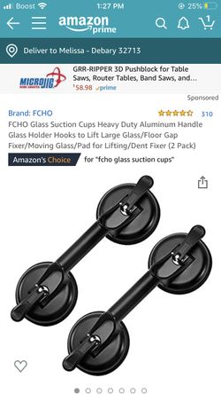 FCHO GLASS SUCTION CUPS