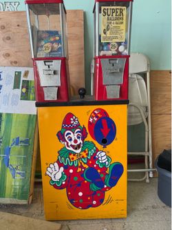 Vintage Eagle Double Candy Vending Machine