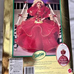 1993 Happy Holidays Barbie Doll Hallmarki