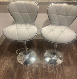 Light Gray Barstools (2)