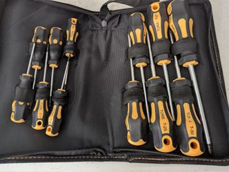 Torx 12 piece screwdriver set