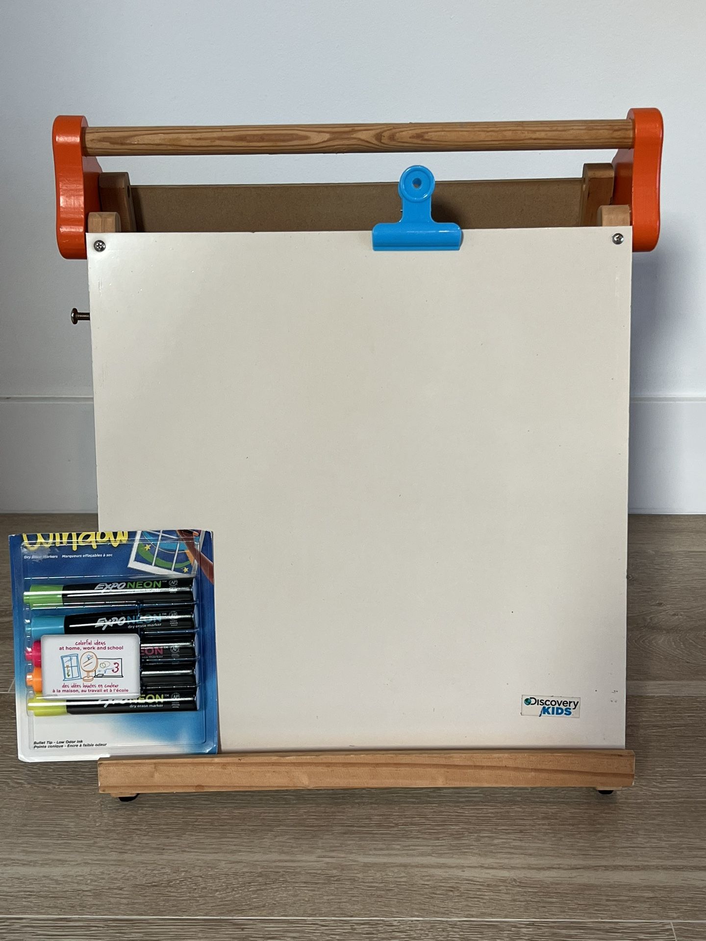 Portable Art Easel for Adults or Kids/ Kids Easel/ Tabletop Easel with FREE Paper Roll and FREE Pack of Markers in time for the Holiday
