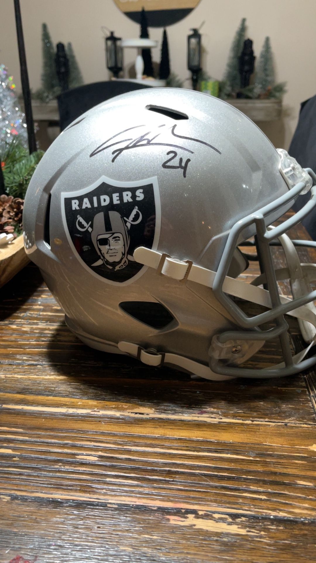 Charles Woodson Full Size Replica Helmet