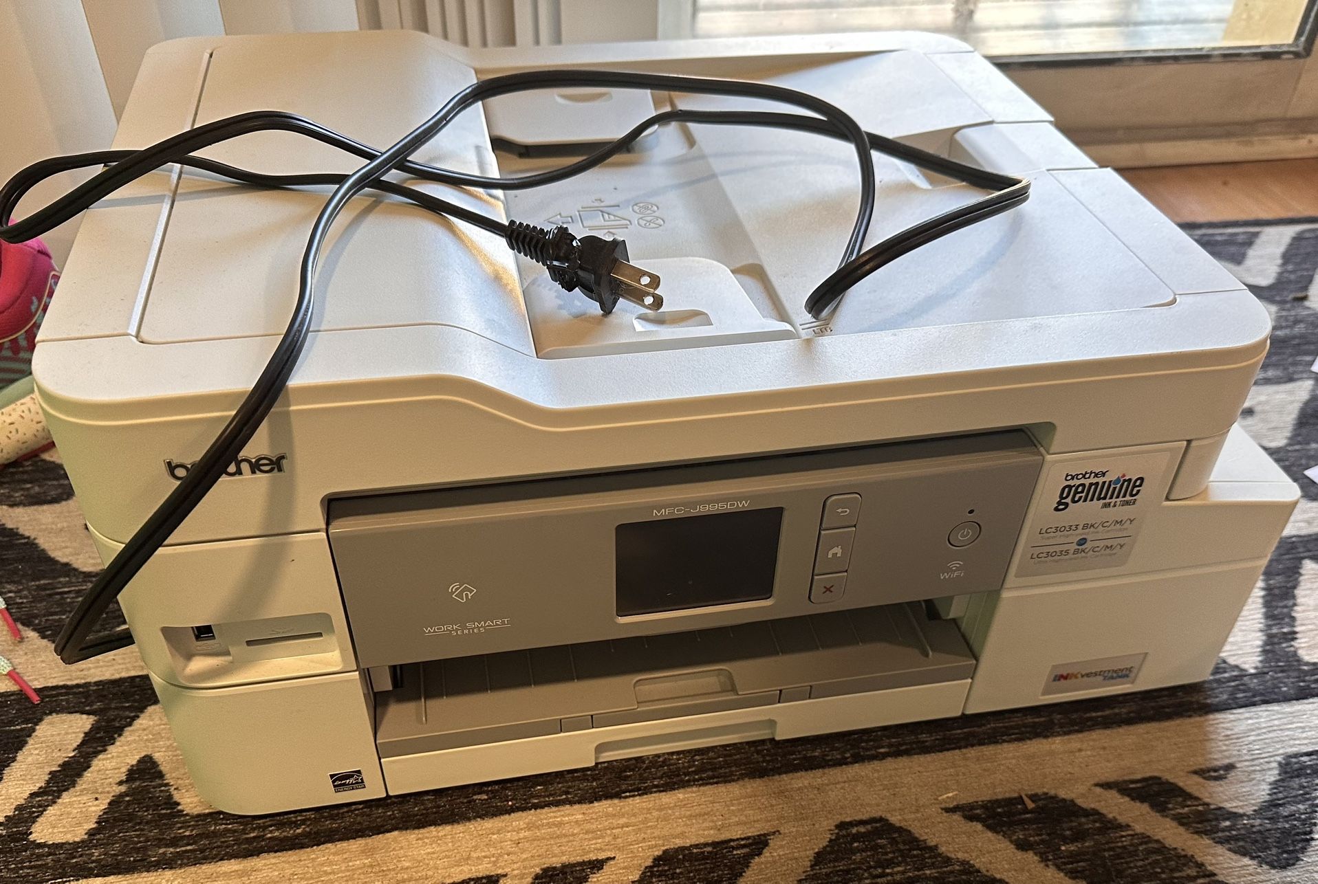 Brother MFC-J995DW INKvestmentTank Color Inkjet All-in-One Printer with Mobile Device and Duplex
