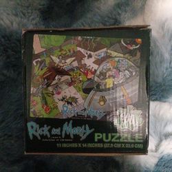 Rick and Morty Puzzle