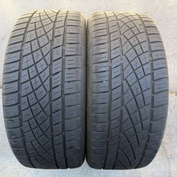2 Continental Tires 225/40/18