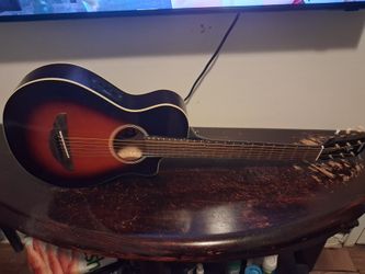 Yamaha Acoustic-Electric Guitar Sunburst Finish