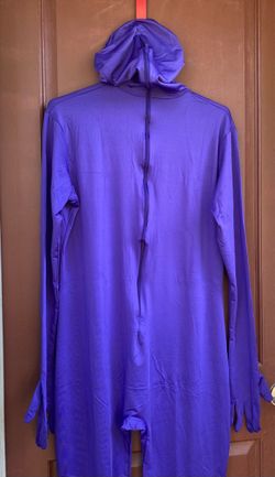 Purple Full-Body Spandex Zentai Suit 2XL