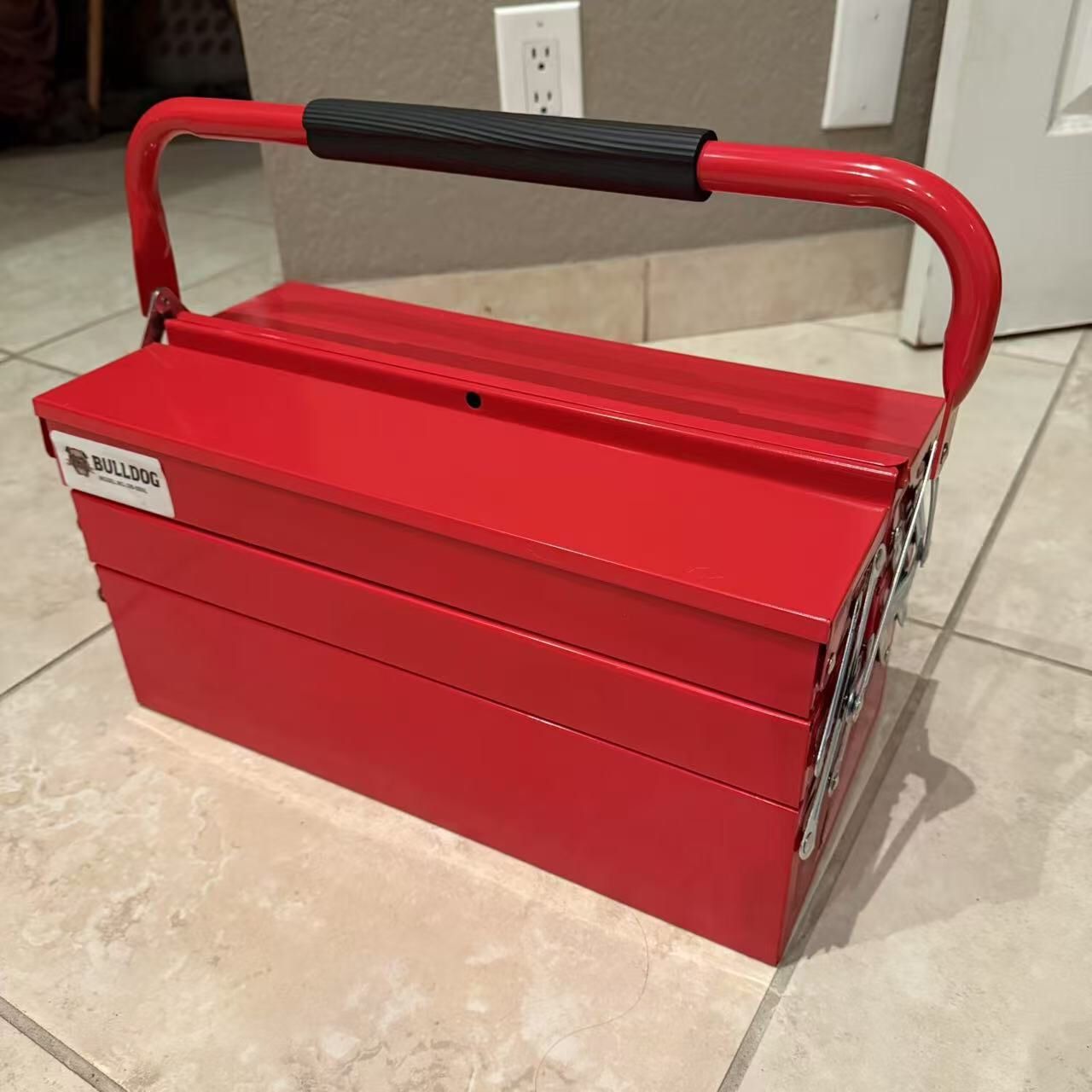 NEW Metal Tool Box Steel Toolbox With Tools