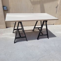 IKEA Table with 2 Table Legs