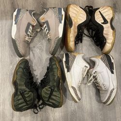 Jordan Foams Lot Size 10.5 And 11