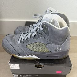 Nike Air Jordan 5 Retro Wolf Grey 2011 Sz 9.5