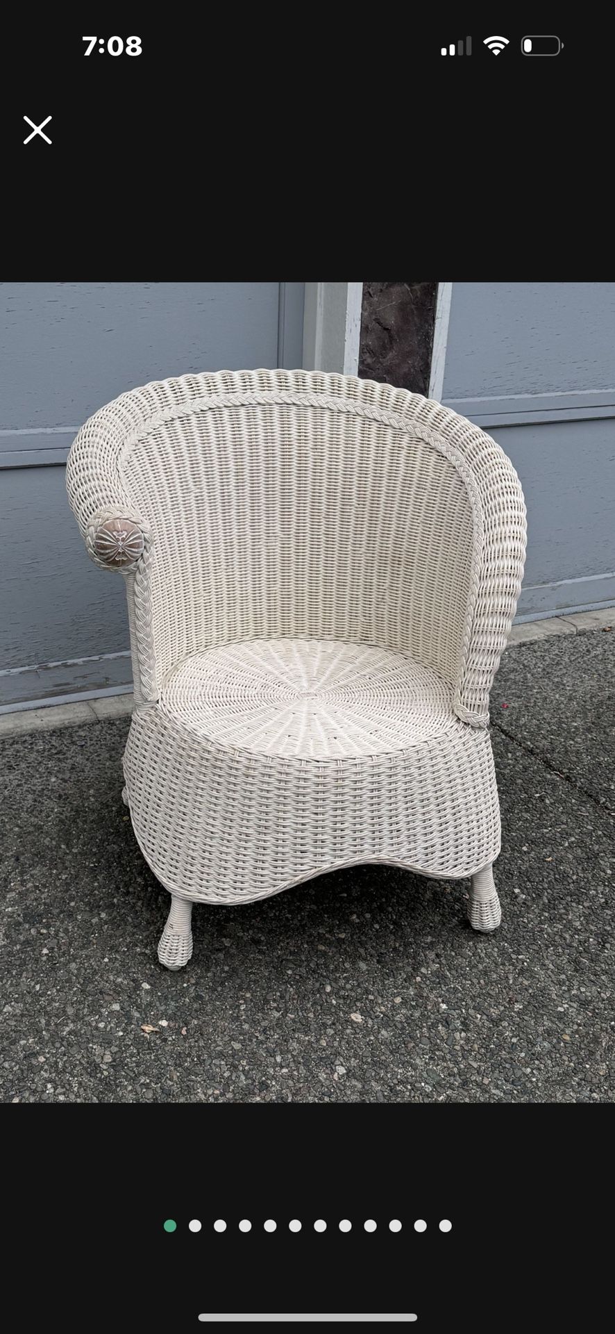 Pier 1 Wicker Chair Asymmetrical Back Cottage Jamaica Imports One Rattan Tropical Coastal Tropical Shabby Chic Fan Opposite Art Deco Glam