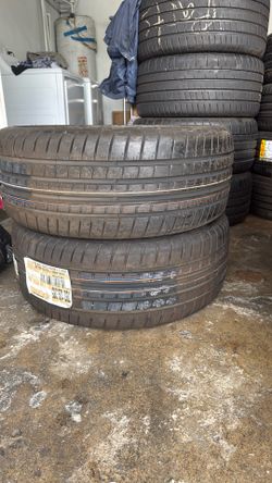 2 NEW Goodyear Eagle F1 Asymmetric Run Flat Tires 245/35R20 BMW OEM