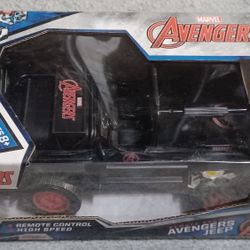 Marvel Remote Control Jeep Black Rc Vehicle Hulk Iron Man Panther