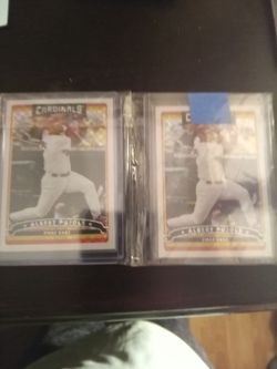 2006 Topps Chrome Albert Pujols X-Fractor
