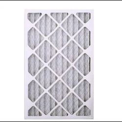 Case of 6 - HDX 16 in x 25 in x 2 in Contractor Pleated Air Filter FPR 7, MERV 8